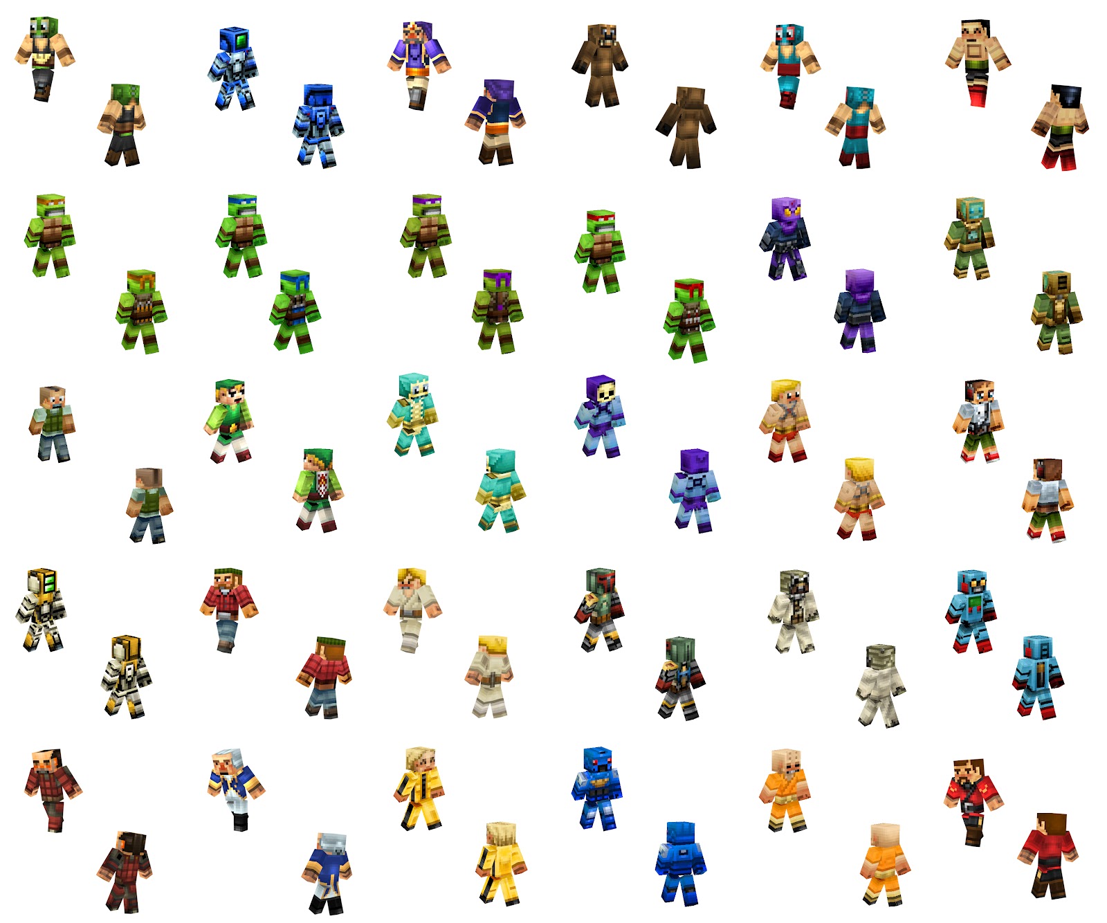 Minecraft skins