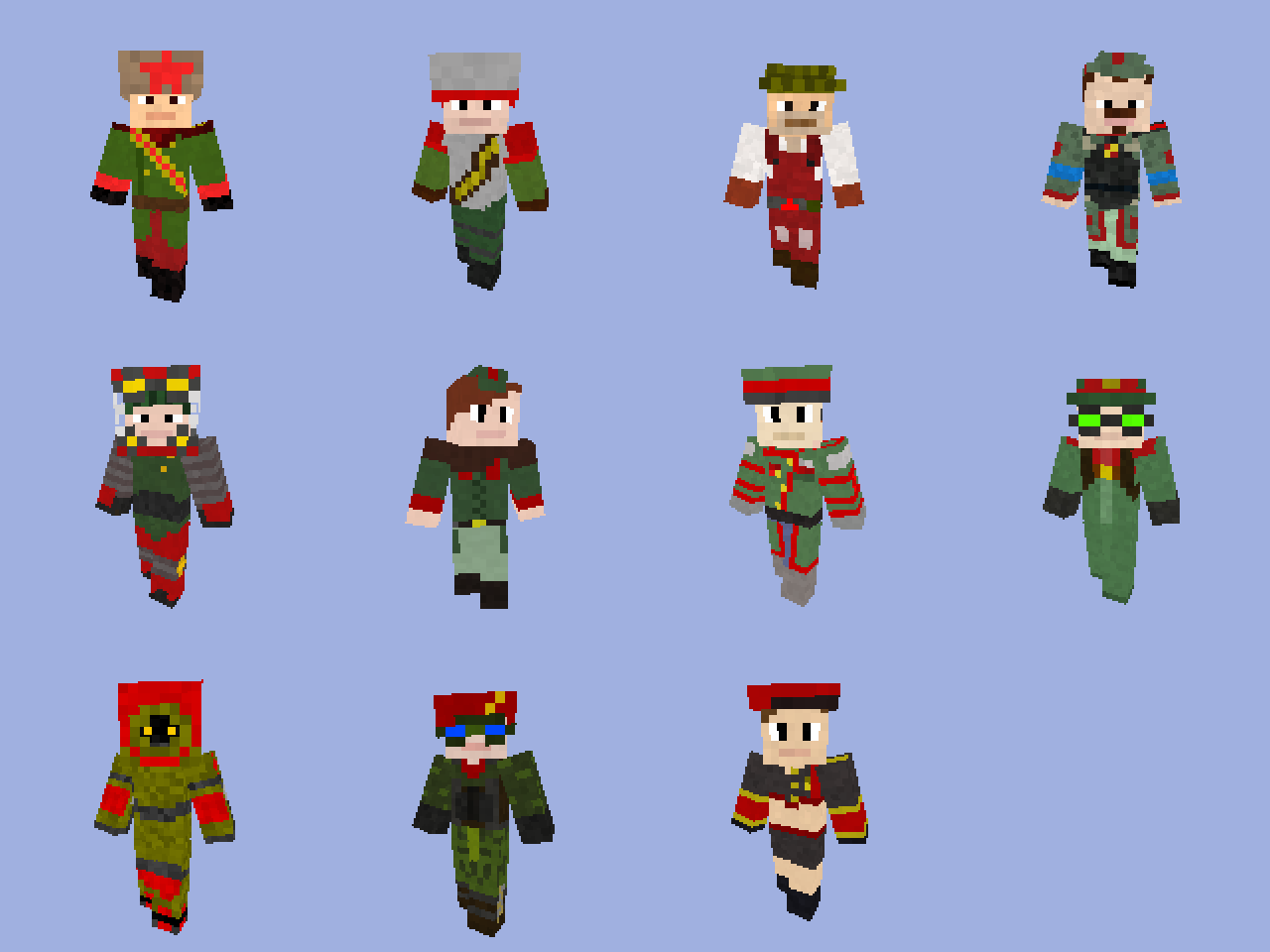Minecraft skins