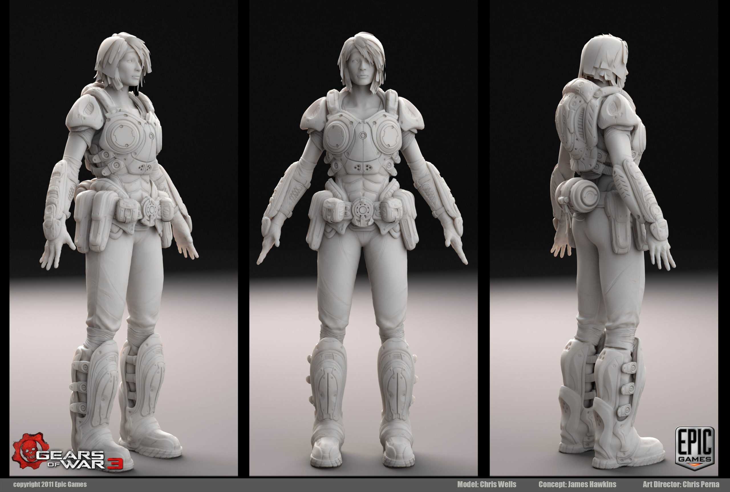 Chris Wells Gears of War