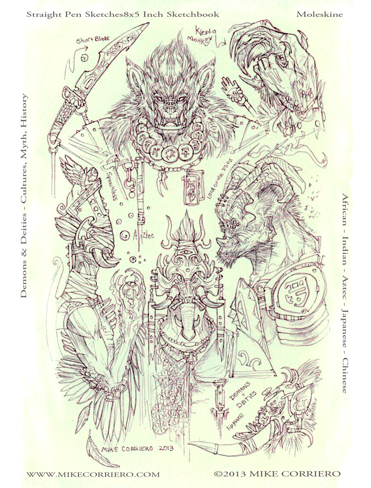 Mike Corriero Demons and Deities