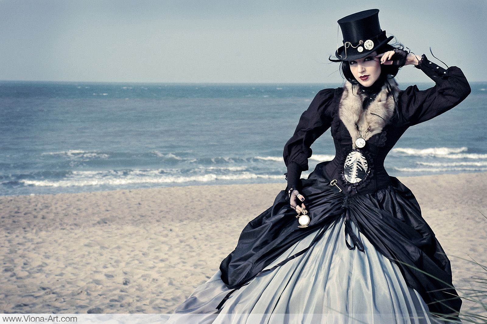 steampunk dress