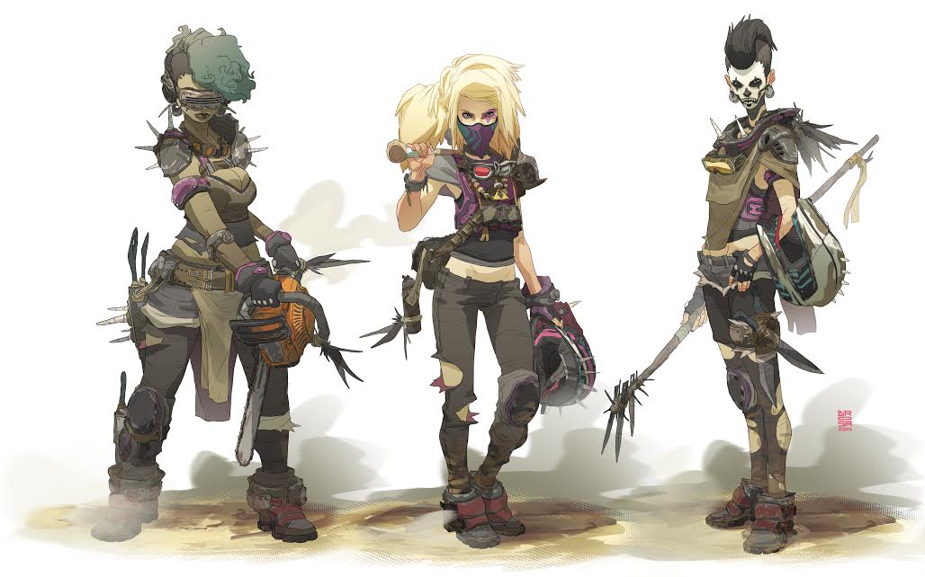 Game characters by Sergi Brosa
