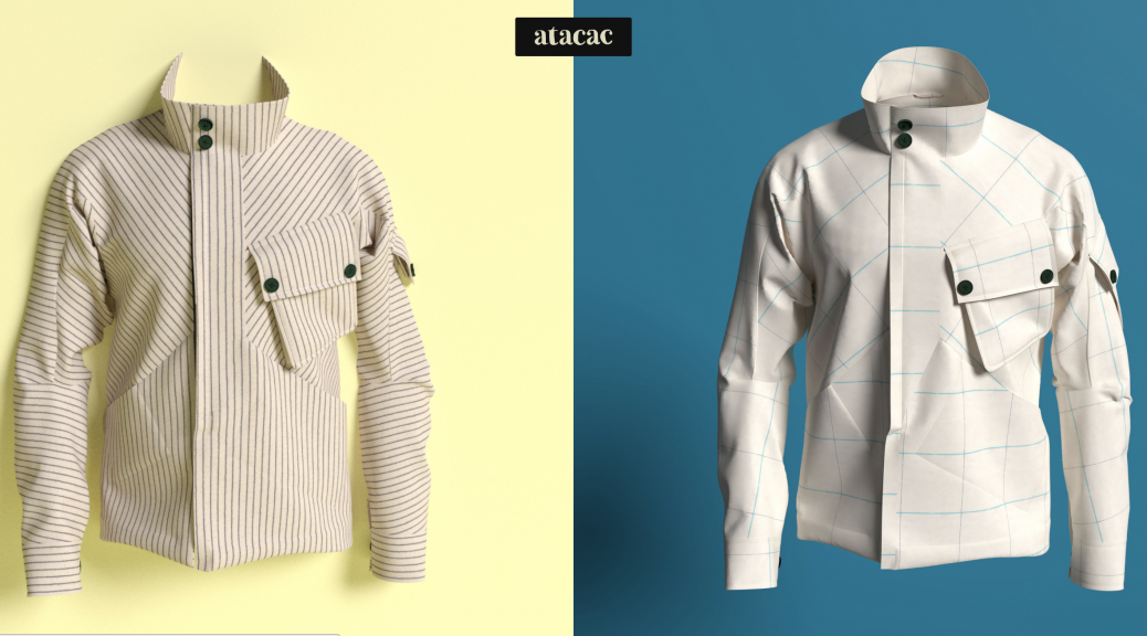 3d images of two shirts
