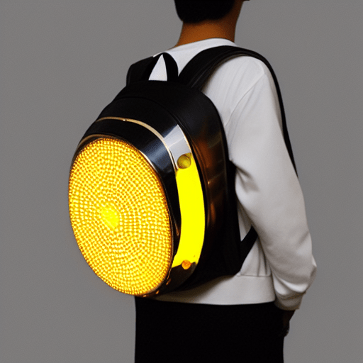 AI fashion backpack