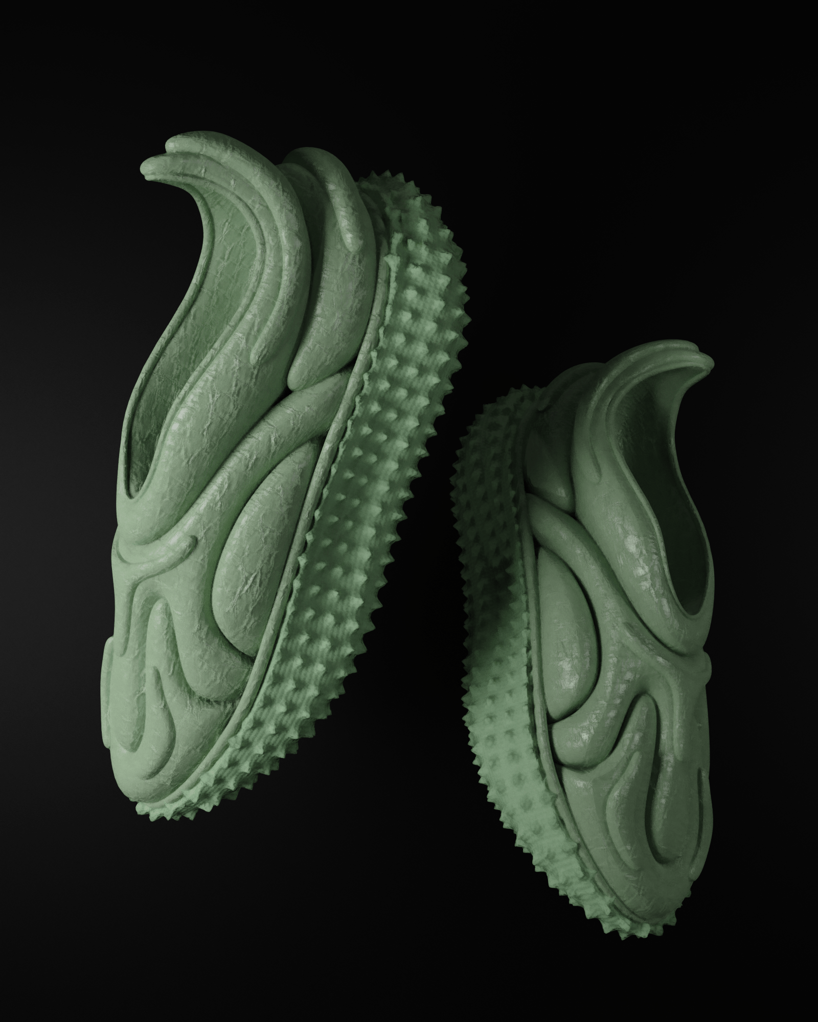 3D printed footwear