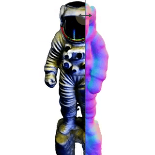 Magic3D astronaut