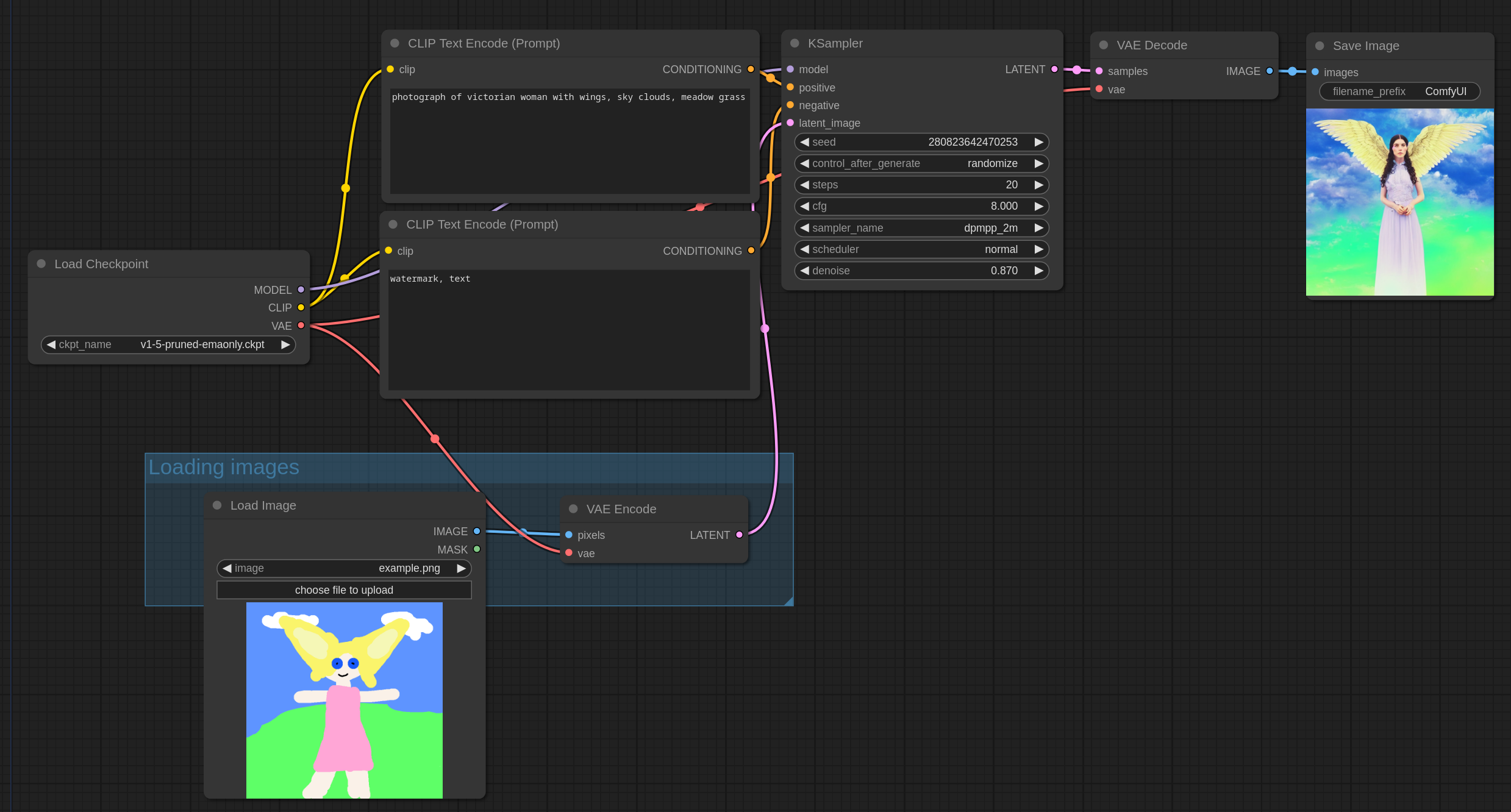 what is comfy UI, screenshot