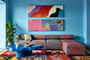 reve ai image interior design colorful